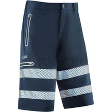 Load image into Gallery viewer, LEO - KINGSLEY - NAVY - HI VIZ WORK TROUSER SHORTS