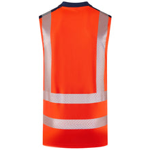 Load image into Gallery viewer, LEO - BRADWELL - HI VIZ ORANGE SLEEVELESS T-SHIRT