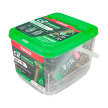 Load image into Gallery viewer, TIMCO 4.0 x 60 TUB C2 Premium Industrial Twin Cut Screws PZ Yellow