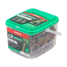 Load image into Gallery viewer, TIMCO 4.5 x 50 TUB C2 Premium Industrial Twin Cut Screws PZ Yellow