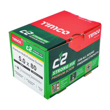 Load image into Gallery viewer, TIMCO 5.0 x 90 C2 Premium Industrial Twin Cut Screws PZ Screw (100)
