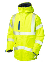 Load image into Gallery viewer, LEO A20-Y- MARISCO ISO 20471 CLASS 3 HI VIZ HIGH PERFORMANCE WATERPROOF JACKET YELLOW