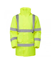 Load image into Gallery viewer, LEO - CHERISTOW - YELLOW - WOMAN'S PADDED WATERPROOF HI VIZ JACKET 4K L01-Y-LEO