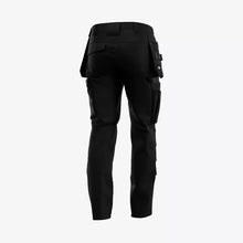 Load image into Gallery viewer, SAFETY JOGGER ALKES BLACK STRETCH WORK TROUSERS C/W HOLSTER POCKET