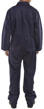 Load image into Gallery viewer, BEESWIFT CFRBSN FIRE RETARDANT NAVY HI VIZE OVERALL