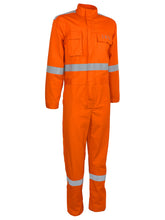 Load image into Gallery viewer, SINGER COMBO HI VIZ FLAME RETARDANT ORANGE OVERALL