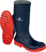 Load image into Gallery viewer, DELTA BLUE IRON INDUSTRIAL PVC WELLINGTON BOOT
