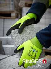 Load image into Gallery viewer, SINGER NINJA ICE - GLOVE AGAINST COLD HIGH VISIBILITY. DOUBLE THICKNESS. Ref.NI00HV