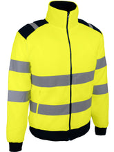 Load image into Gallery viewer, SINGER HIGH VISIBILITY POLAR JACKET. 300 GSM. Ref.POLGA