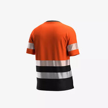 Load image into Gallery viewer, SAFETY JOGGER SCUHVTSM - SCUTI HIVIS T-SHIRT MEN ORANGE/BLACK