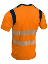 Load image into Gallery viewer, SINGER SAFETY ORANGE SUCO - HI VIZE T-SHIRT . 45% polyester/55% cotton, 170 gsm