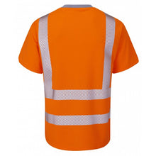 Load image into Gallery viewer, LEO LARKSTONE ECO ORANGE HI VIZ T-SHIRT
