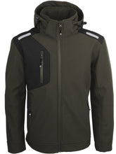 Load image into Gallery viewer, SINGER-SAFETY VINTOR - SOFTSHELL WATER-REPELLANT BREATHABLE JACKET KAKAI