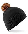Load image into Gallery viewer, BEANIE BOBBLE STYLE HAT 450 C/W YOUR COMPANY LOGO