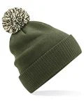 Load image into Gallery viewer, BEANIE BOBBLE STYLE HAT 450 C/W YOUR COMPANY LOGO