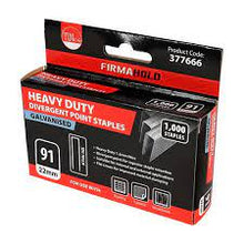 Load image into Gallery viewer, TIMCO 22mm - Heavy Duty Staples - Divergent Point - Galvanised (1000)