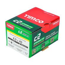 Load image into Gallery viewer, TIMCO 40 x 40 C2 Premium Industrial Twin Cut Screws PZ Screw (200)