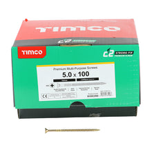 Load image into Gallery viewer, TIMCO 5 x 100mm C2 Pz Multi-Purpose Premium Screws - Ind Pack