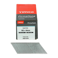 Load image into Gallery viewer, TIMCO 16g x 64 - FirmaHold Angled Brad Nails Galvanised (2000)