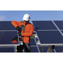 Load image into Gallery viewer, * DEKAH DEAL * DELTAPLUS AREN PARKA - WATERPROOF AND BREATHABLE, ORANGE-GREY JACKET