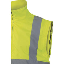 Load image into Gallery viewer, DELTAPLUS RENO HV FLUORESCENT YELLOW BOMBER HV JACKET - BODYWARMER