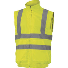 Load image into Gallery viewer, DELTAPLUS  RENO HV FLUORESCENT YELLOW BOMBER HV JACKET - BODYWARMER
