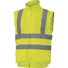 Load image into Gallery viewer, DELTAPLUS RENO HV FLUORESCENT YELLOW BOMBER HV JACKET - BODYWARMER