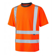 Load image into Gallery viewer, LEO BRAUNTON ISO 20471 Class 2 Coolviz T-Shirt (EcoViz) Orange
