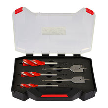 Load image into Gallery viewer, Carpenter's Speed Auger & Flat Wood Bit Kit 5pc