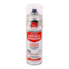 Load image into Gallery viewer, TIMCO TIN OF INSTANT SPRAY CONTACT ADHESIVE 500ML