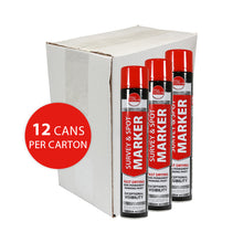 Load image into Gallery viewer, TIMCO SURVEY LINE MARKER SPRAY PAINT - RED - 750ml