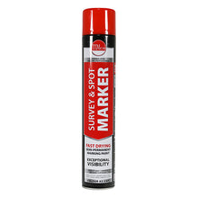 Load image into Gallery viewer, TIMCO SURVEY LINE MARKER SPRAY PAINT - RED - 750ml