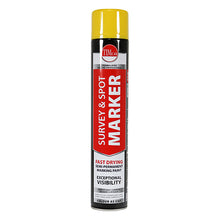 Load image into Gallery viewer, TIMCO SURVEY LINE MARKER SPRAY PAINT - YELLOW - 750ml