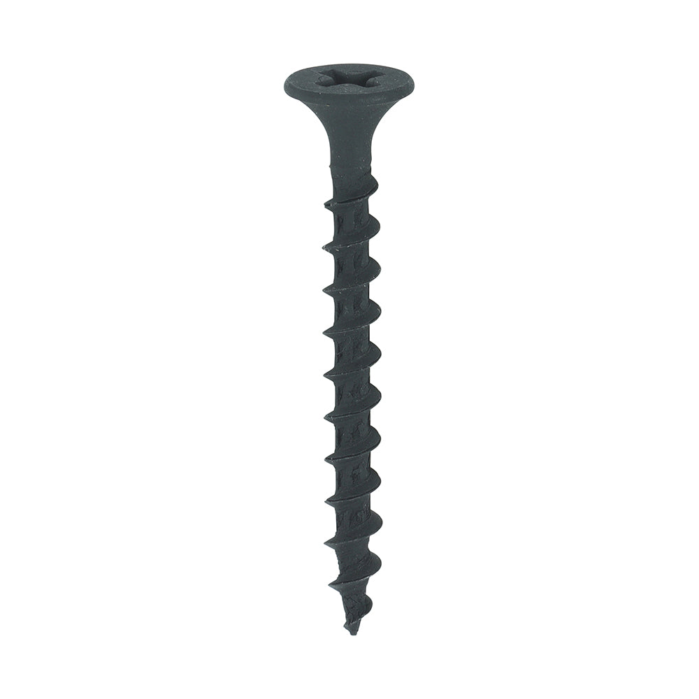 TIMCO Drywall Timber Stud Plasterboard Screws PH Bugle Coarse  Black 3.5 x 38