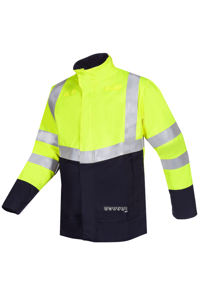 Sioen Lobau Hi-vis jacket with ARC protection