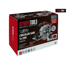 Load image into Gallery viewer, Olympia Tools X20SCS1 X20s Circular Saw 20V with 1 x 2Ah Battery
