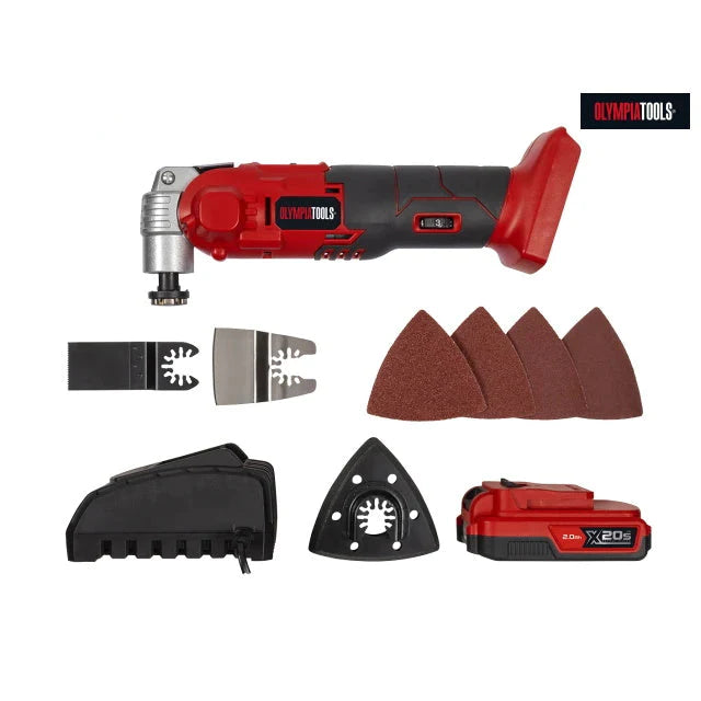 Olympia Tools X20SMT1 X20s Multi Tool 20V with 1 x 2Ah Battery