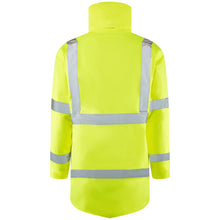 Load image into Gallery viewer, LEO - TAWSTOCK - YELLOW - HI VIZ ISO 20471 CLASS 3 WATERPROOF PARKA JACKET

