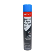 Load image into Gallery viewer, TIMCO SURVEY LINE MARKER SPRAY PAINT  - BLUE - 750ml
