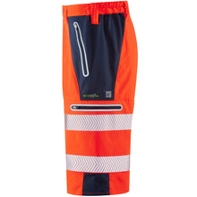 Load image into Gallery viewer, LEO - KINGSLEY - ORANGE - HI VIZ WORK TROUSER SHORTS
