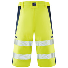 Load image into Gallery viewer, LEO - KINGSLEY - YELLOW - HI VIZ WORK TROUSER SHORTS
