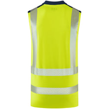 Load image into Gallery viewer, LEO - BRADWELL - HI VIZ YELLOW SLEEVELESS T-SHIRT
