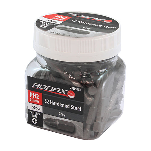 No.2 x 50 - S2 Driver Bits - PH