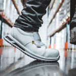 GIASCO 3H002I - USTICA S2 FO SR - SAFETY TRAINER SHOES WHITE