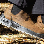 GIASCO 3U017G - QUARTZ S3S FO CI SC SR - SAFETY DEALER BOOT BROWN