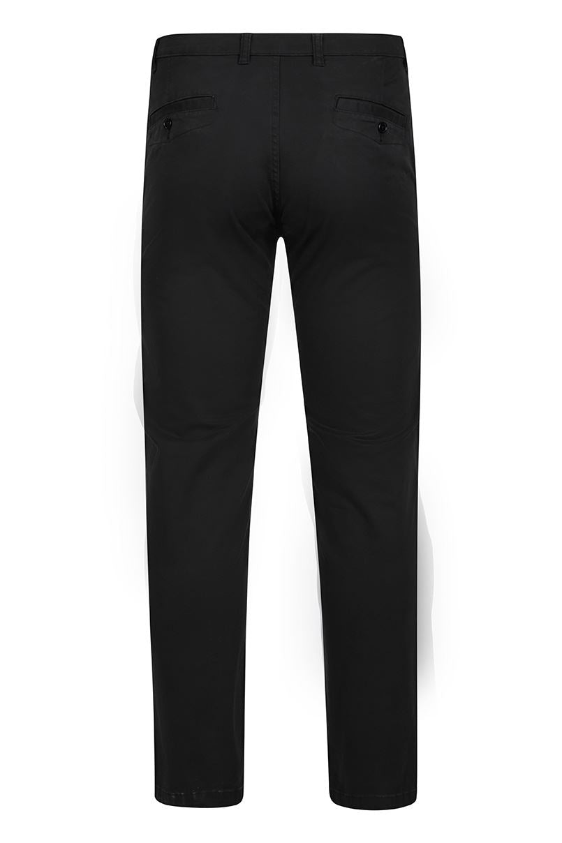 403010S VELILLA BLACK CORPORATE UNISEX STRETCH CHINO TROUSER