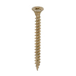 TIMCO 4.5 x 50 TUB C2 Premium Industrial Twin Cut Screws  PZ Yellow