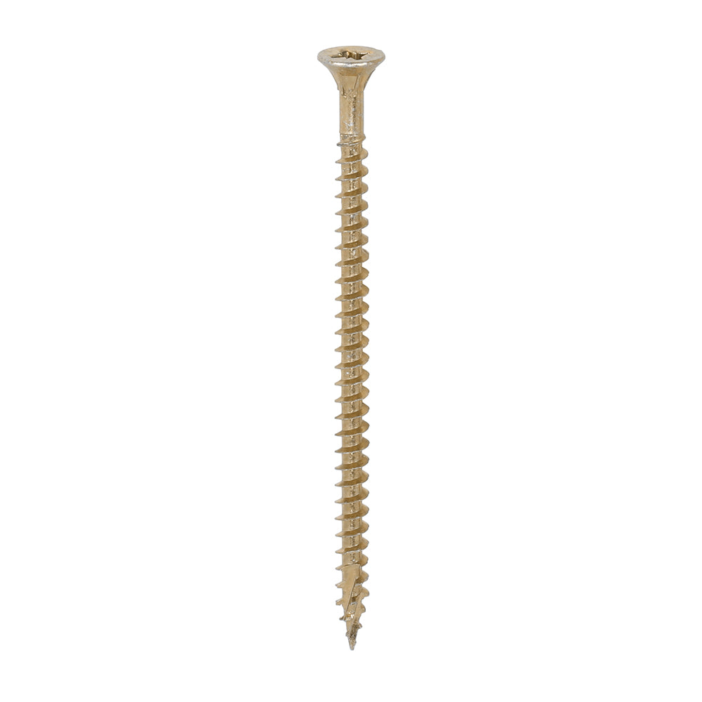 TIMCO 4.5 x 80 TUB C2 Premium Industrial Twin Cut Screws  PZ Yellow