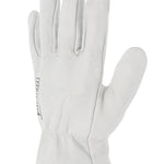 SINGER-SAFETY 50F - COW GRAIN NATURAL LEATHER WORK GLOVE C/W ELACTICATED CUFF