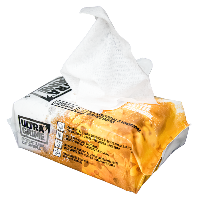 ULTRAGRIME PRO: ANTI-BAC XXL+ CLOTHWIPES 100 XXL